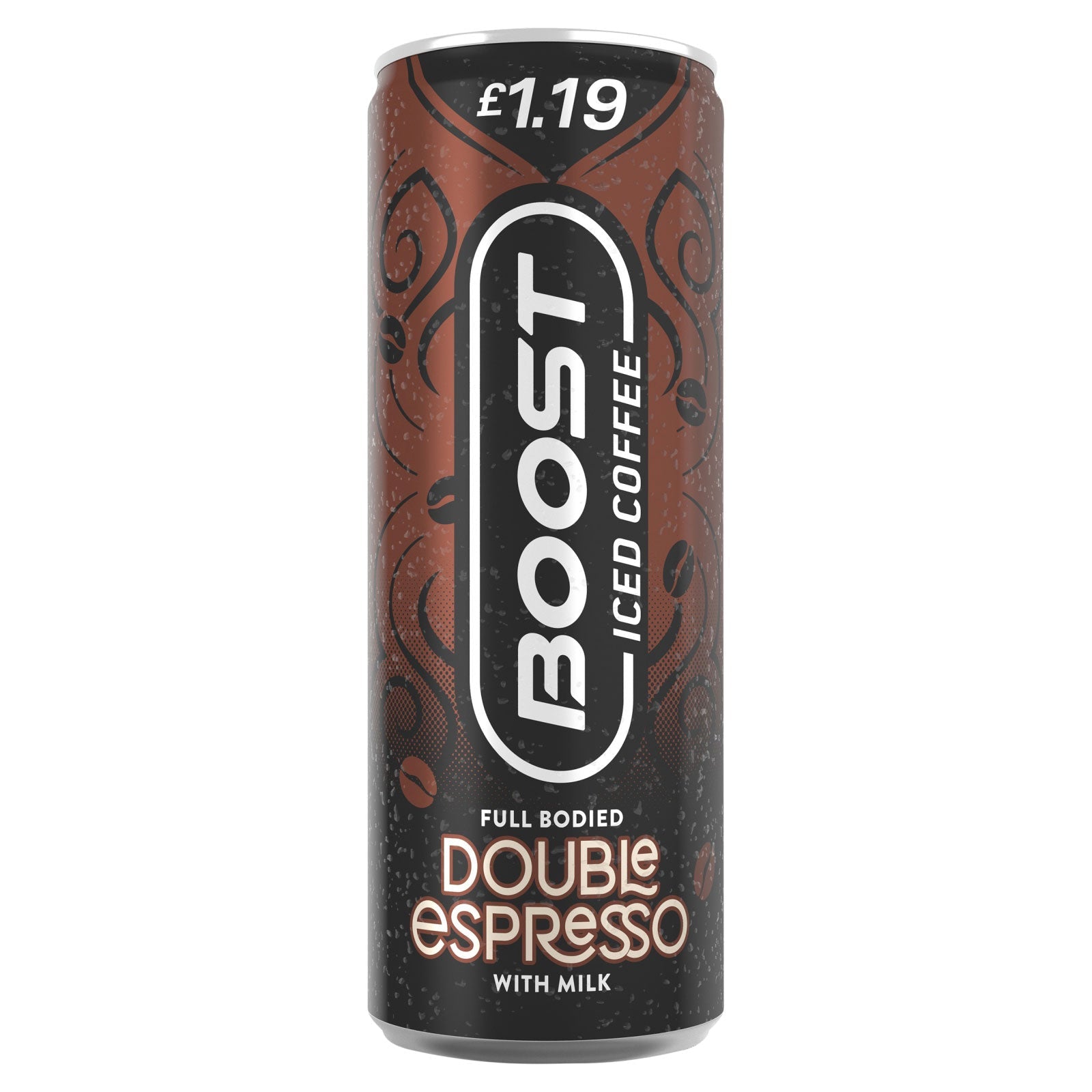 Boost Iced Coffee Double Espresso Wth Milk Drink Can 250ml | High Quality Beverage Product Online - Product Image Boost Iced Coffee Double Espresso Wth Milk Drink Can 250ml | High Quality Beverage Product Online - Product Image